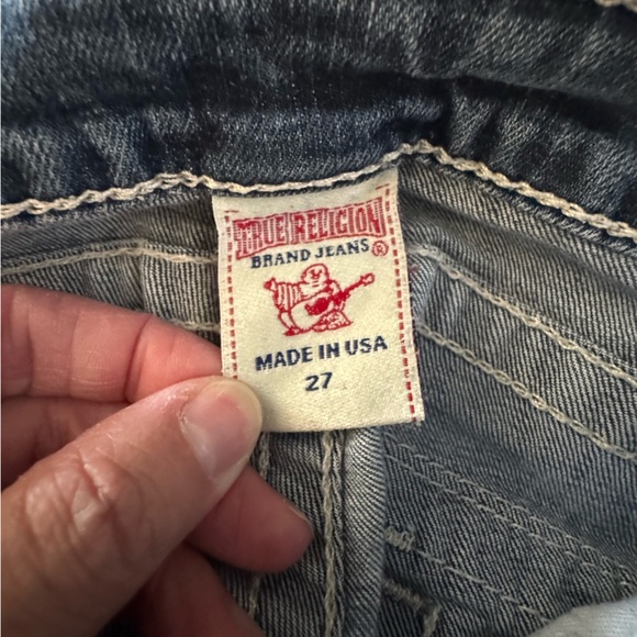 True Religion Billy Blue Jeans size 27 - Picture 7 of 8